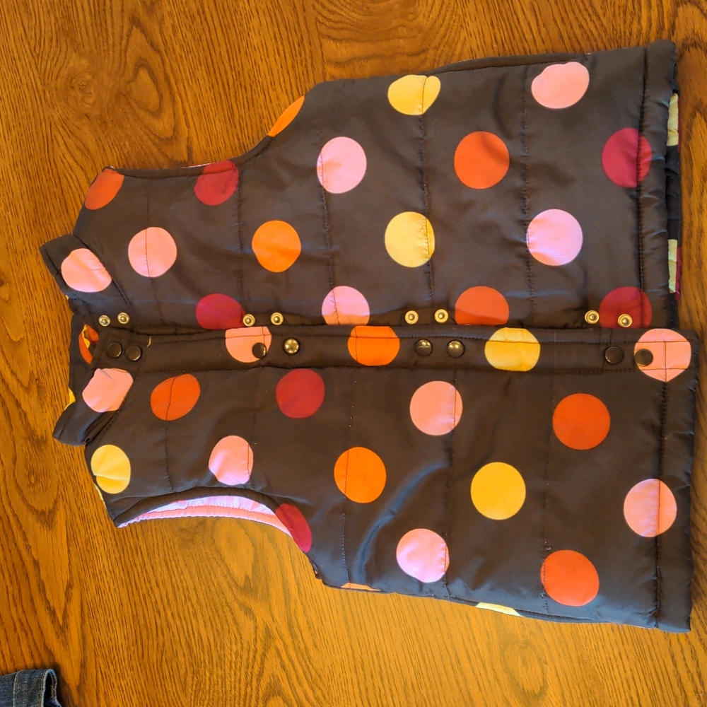 Gymboree girls puffy vest size 7-8
